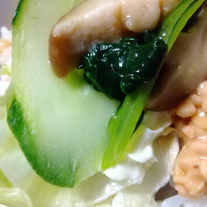 バランス良く!納豆ご飯